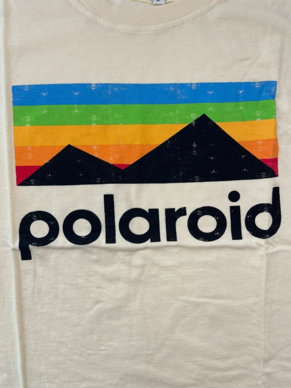 American Needle Polaroid Vintage Graphic T-Shirt Yellow Men's Size Large NWT - Picture 2 of 7